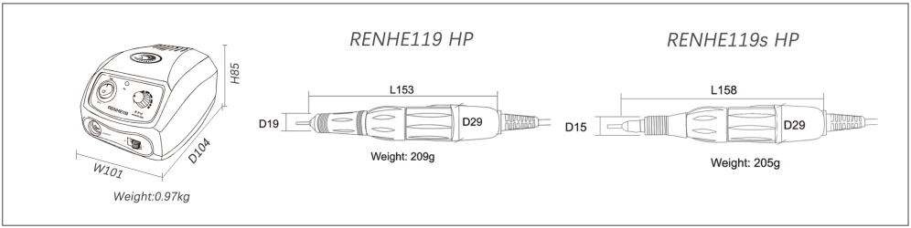 renhe119 specifications